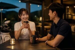 ゴルフ友達の異性と距離を縮めるにはどうすればいい？